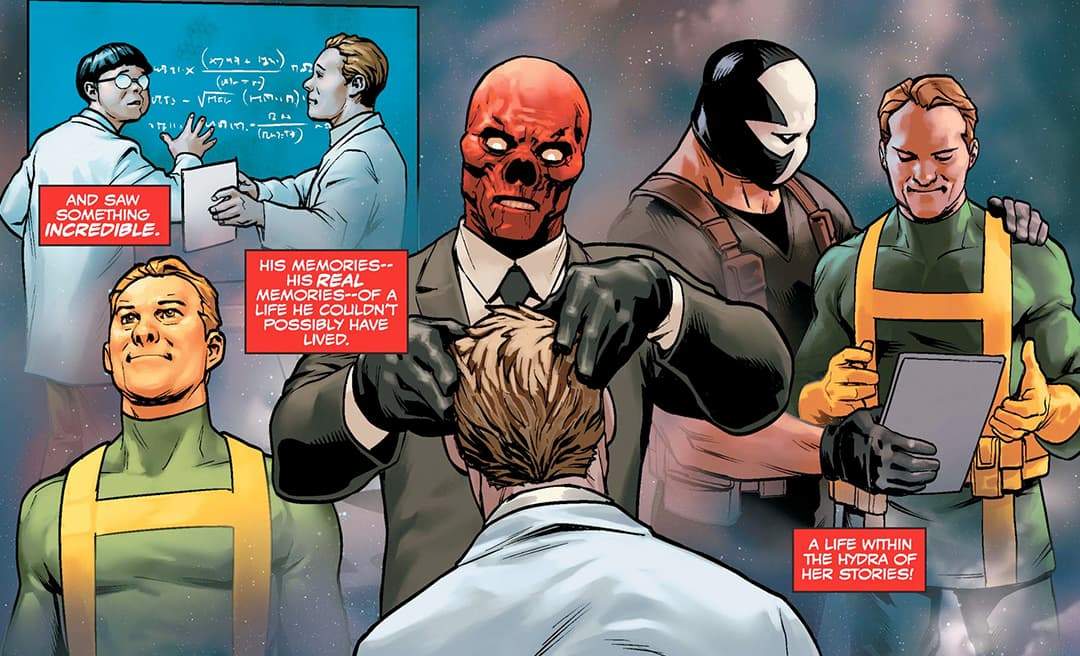 Doctor Erik Selvig and Red Skull