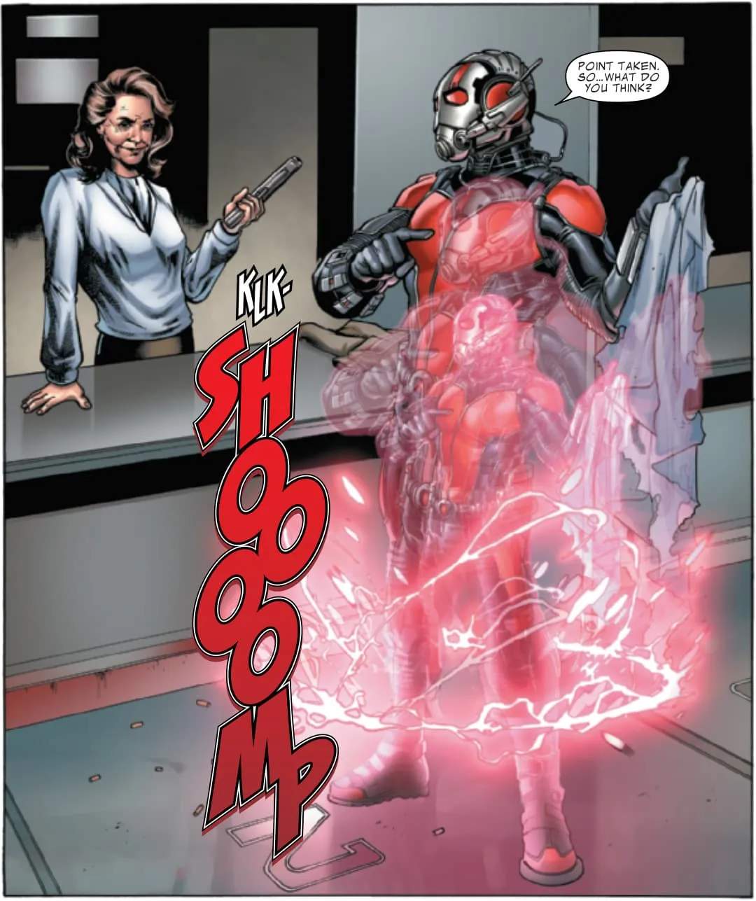 Ant-Man Shrinking