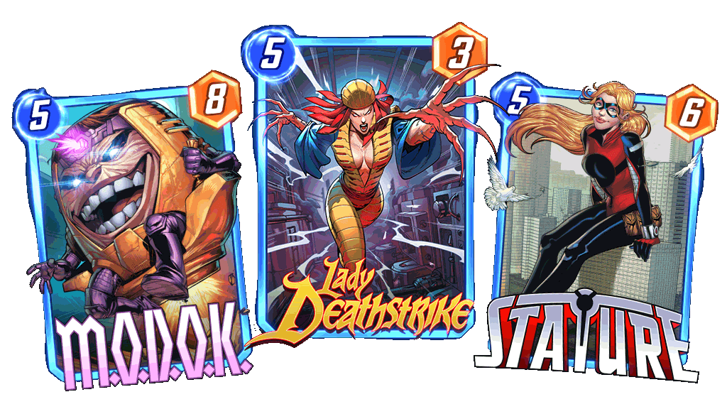 MARVEL SNAP August 14 Lady Deathstrike M.O.D.O.K. Stature