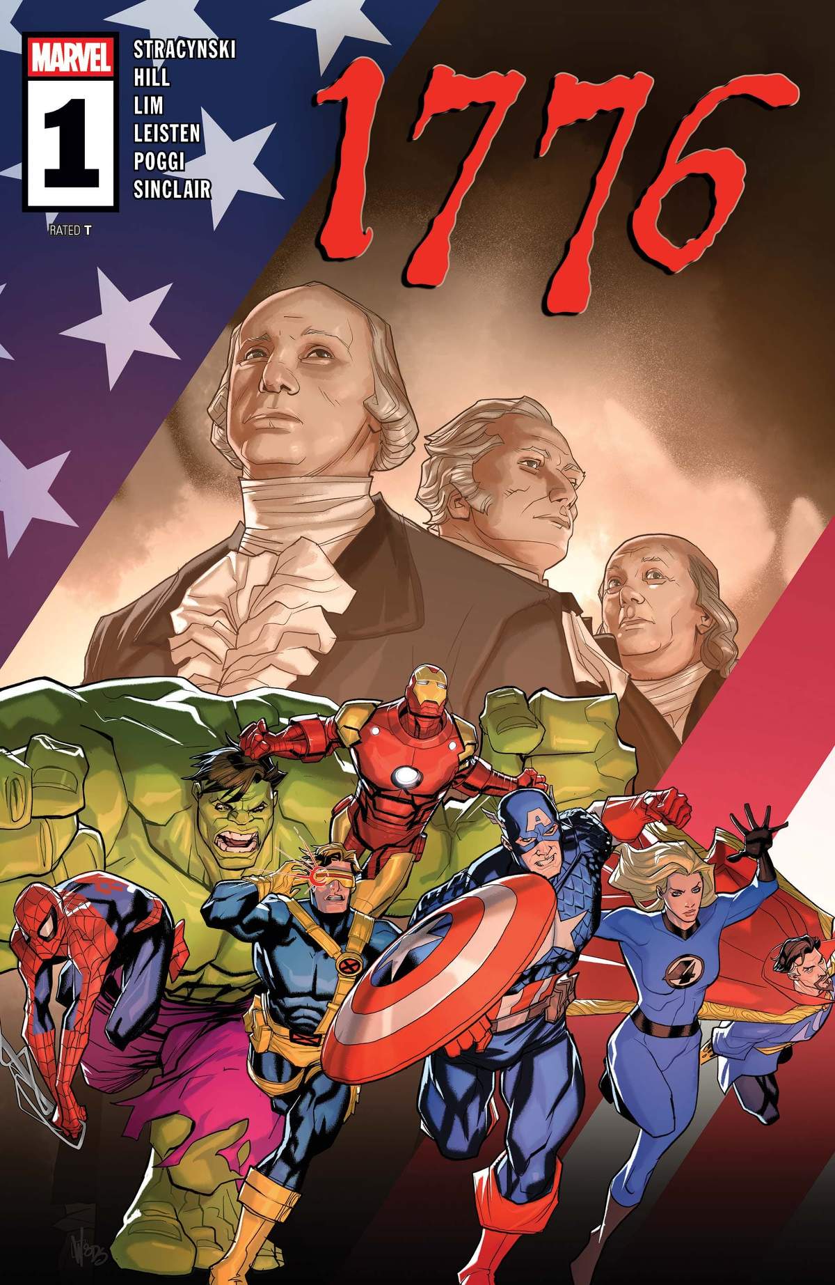 1776 (2025) #1 cover by Pete Woods