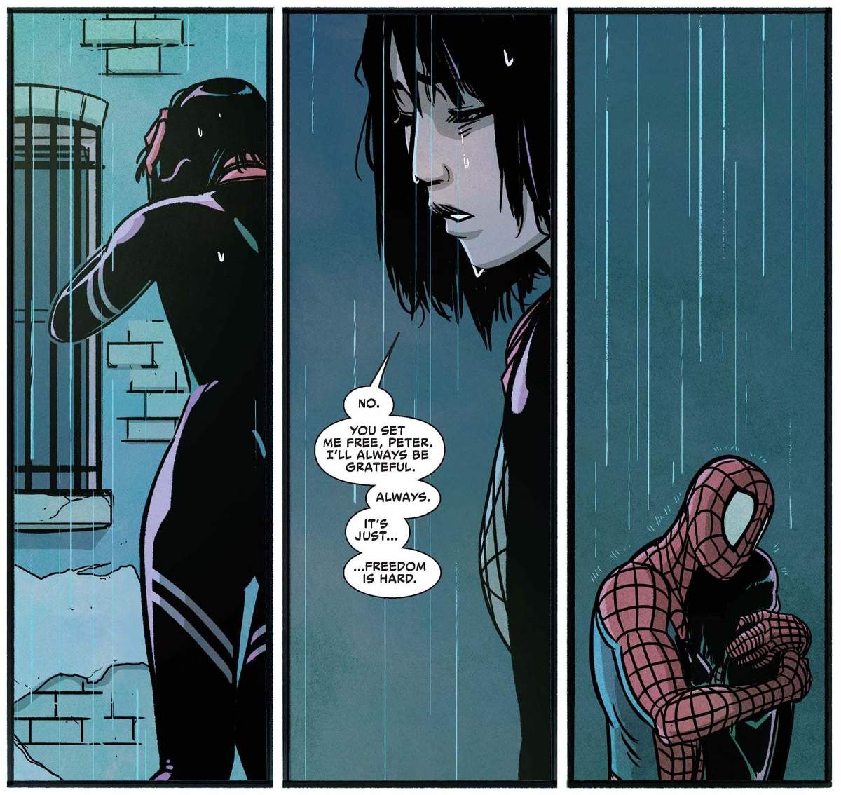 SILK (2015) #6 - written by Robbie Thompson, art by Stacey Lee