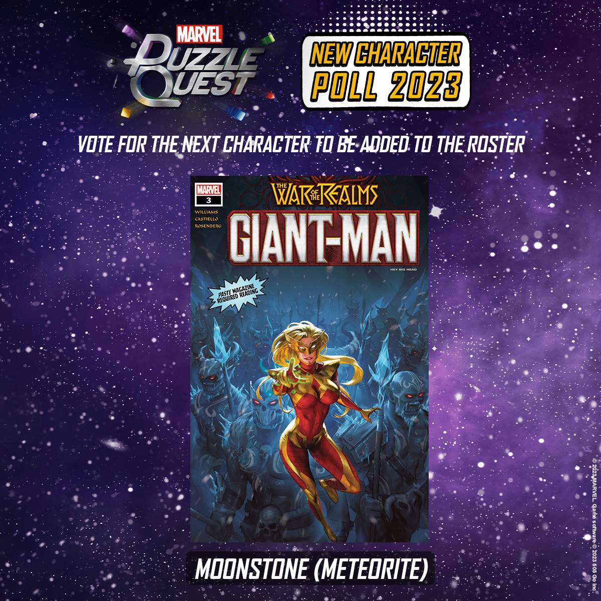 MARVEL Puzzle Quest Moonstone (Meteorite)