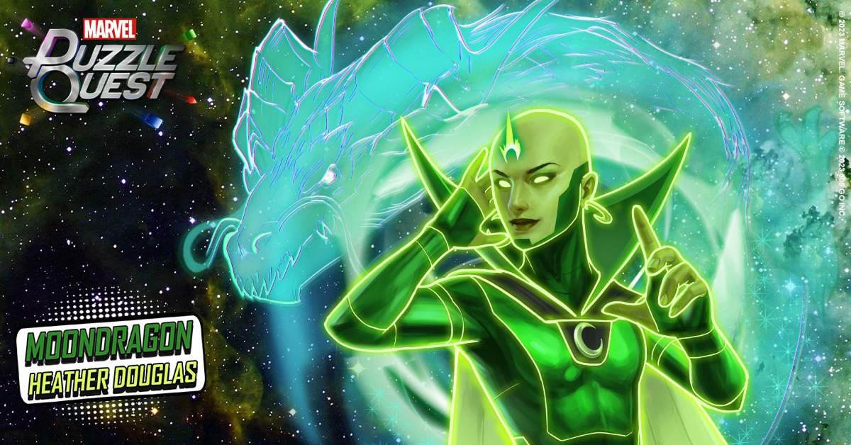 Moondragon (Heather Douglas) joins MARVEL Puzzle Quest