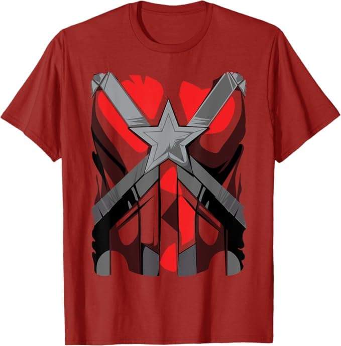 Men's Marvel Black Widow Guardian Costume T-Shirt