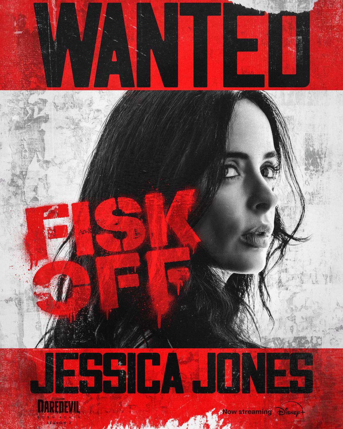 Jessica Jones Wanted Poster | Daredevil: Born Again Season 2
