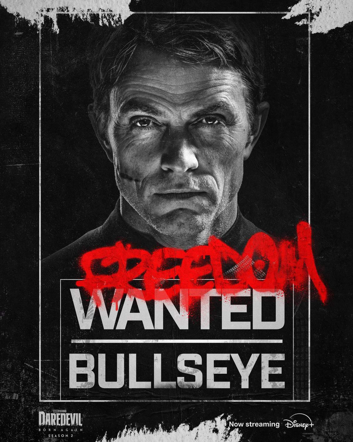 Bullseye Wanted Poster | Daredevil: Born Again Season 2