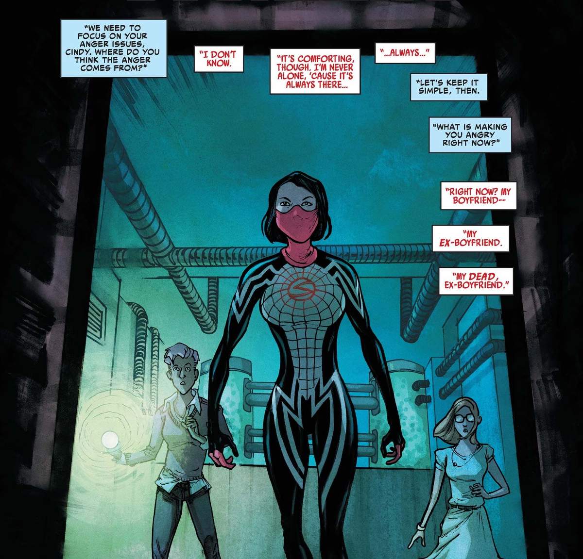 SILK (2015) #11 - written by Robbie Thompson, art by Tana Ford