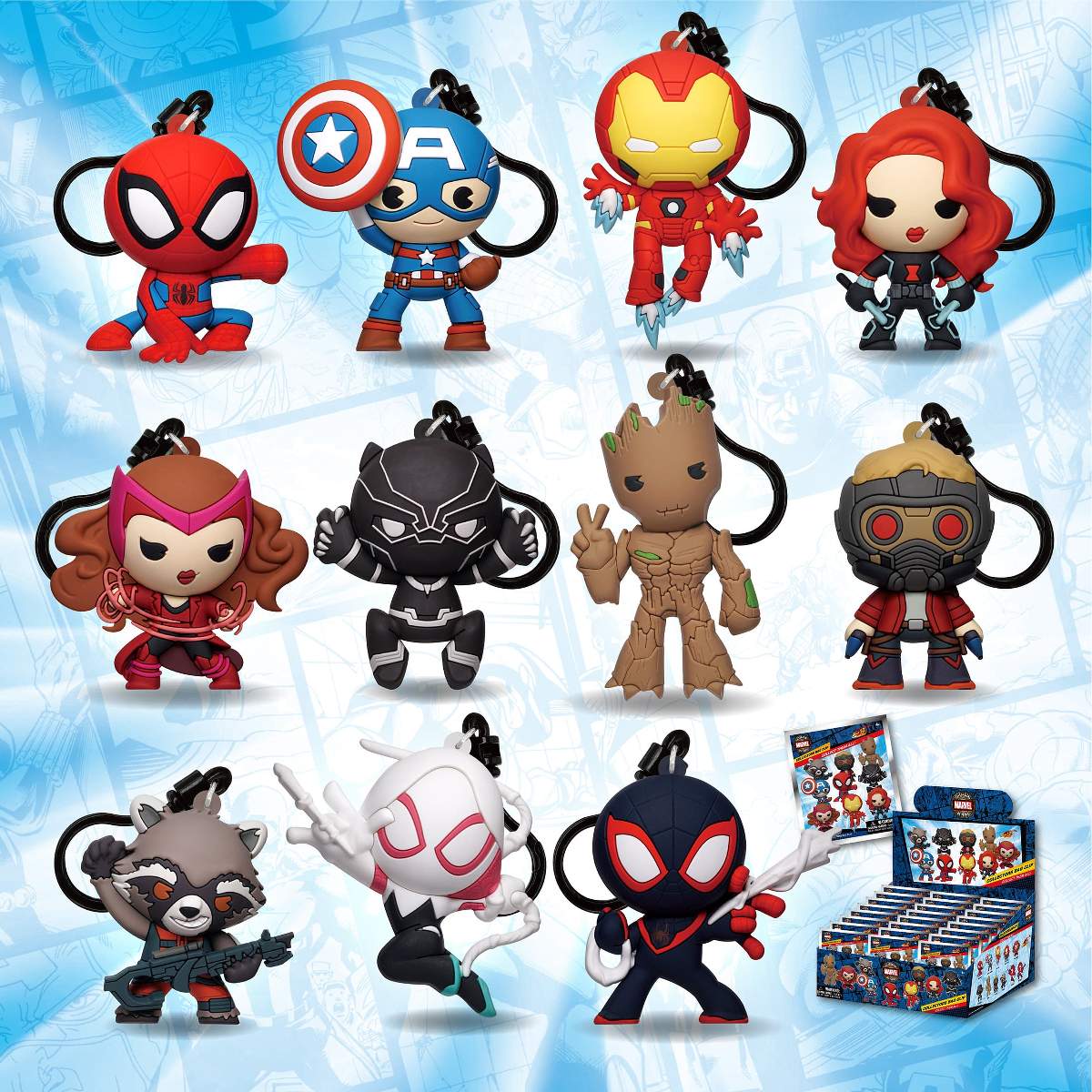 Monogram International Collectible 3D Foam Bag Clips