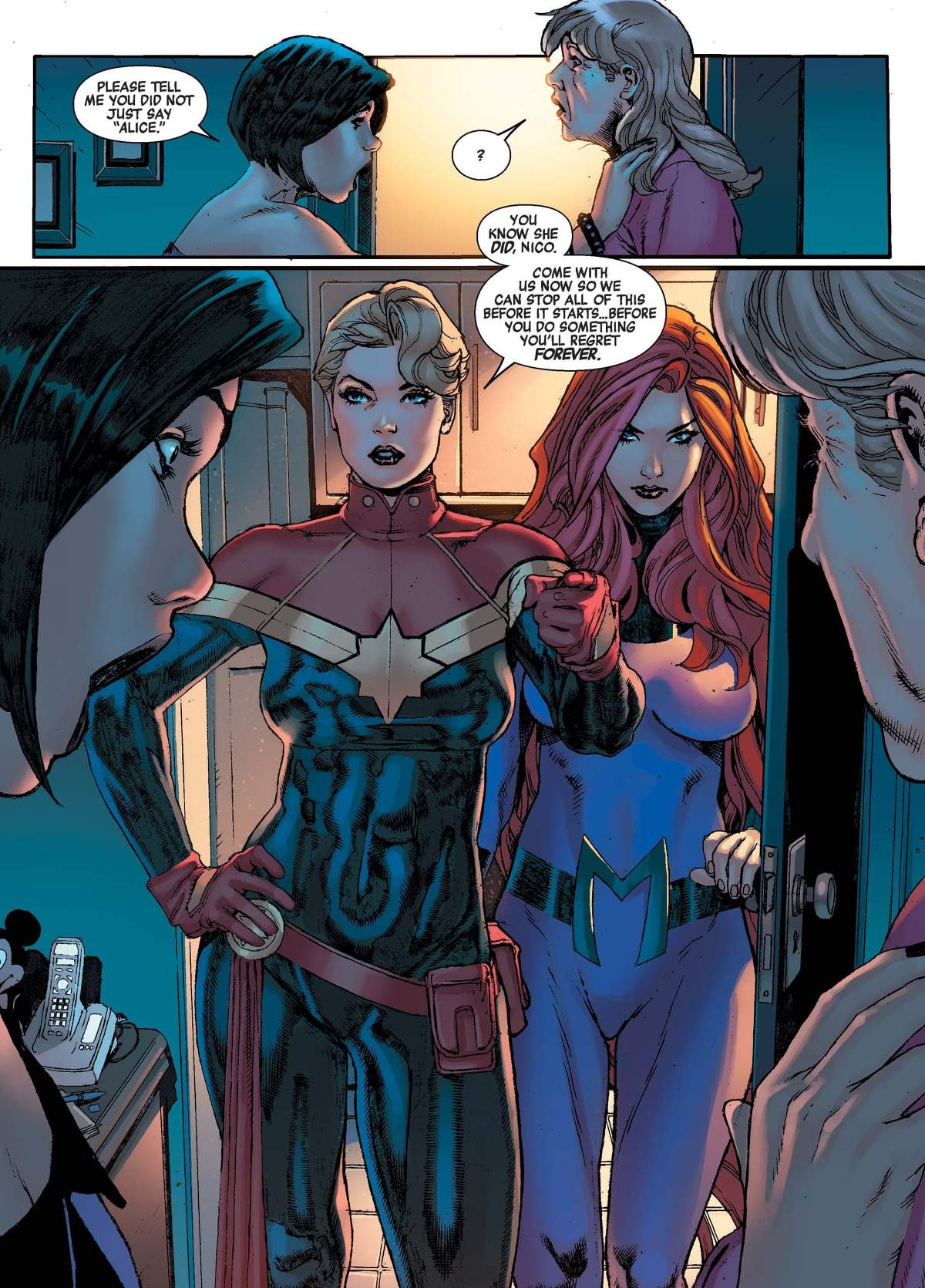 Preview page from A-FORCE (2016) #8.