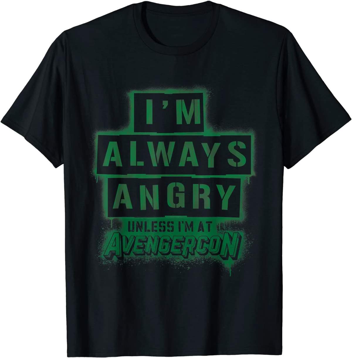 I’M ALWAYS ANGRY t-shirt / shop it <a href=https://www.amazon.com/Marvel-Jersey-Avengercon-Always-T-Shirt/dp/B09Z1KFDCH>here</a>