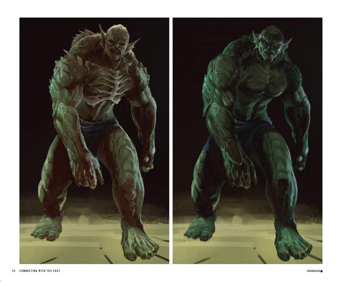 Abomination design from Marvel Studios' Shang-Chi and The Legend of The Ten Rings: The Art of the Movie.