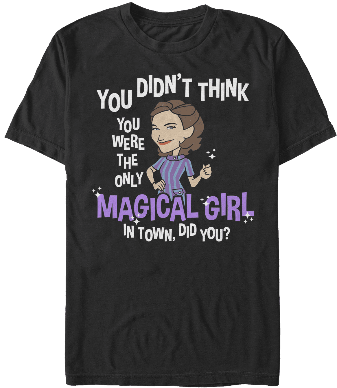 <a href=https://www.amazon.com/dp/B08XMGMYL8>’Agatha All Along’ Magic Girl T-Shirt </a>/ Amazon