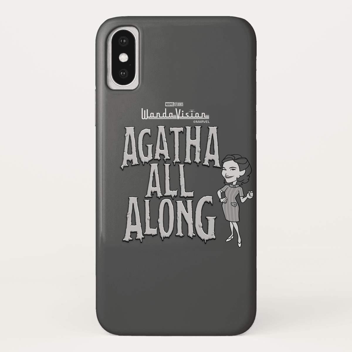 <a href="https://www.zazzle.com/agatha_all_along_case_mate_iphone_case-179050857636229122>’Agatha All Along’ Case-Mate Phone Case</a>/ Zazzle