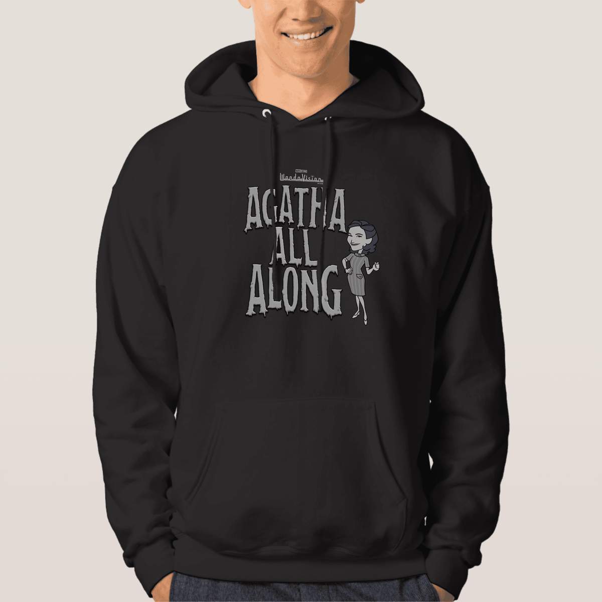 <a href=https://www.zazzle.com/agatha_all_along_hoodie-235415446299739235>’Agatha All Along’ Hoodie</a> / Zazzle