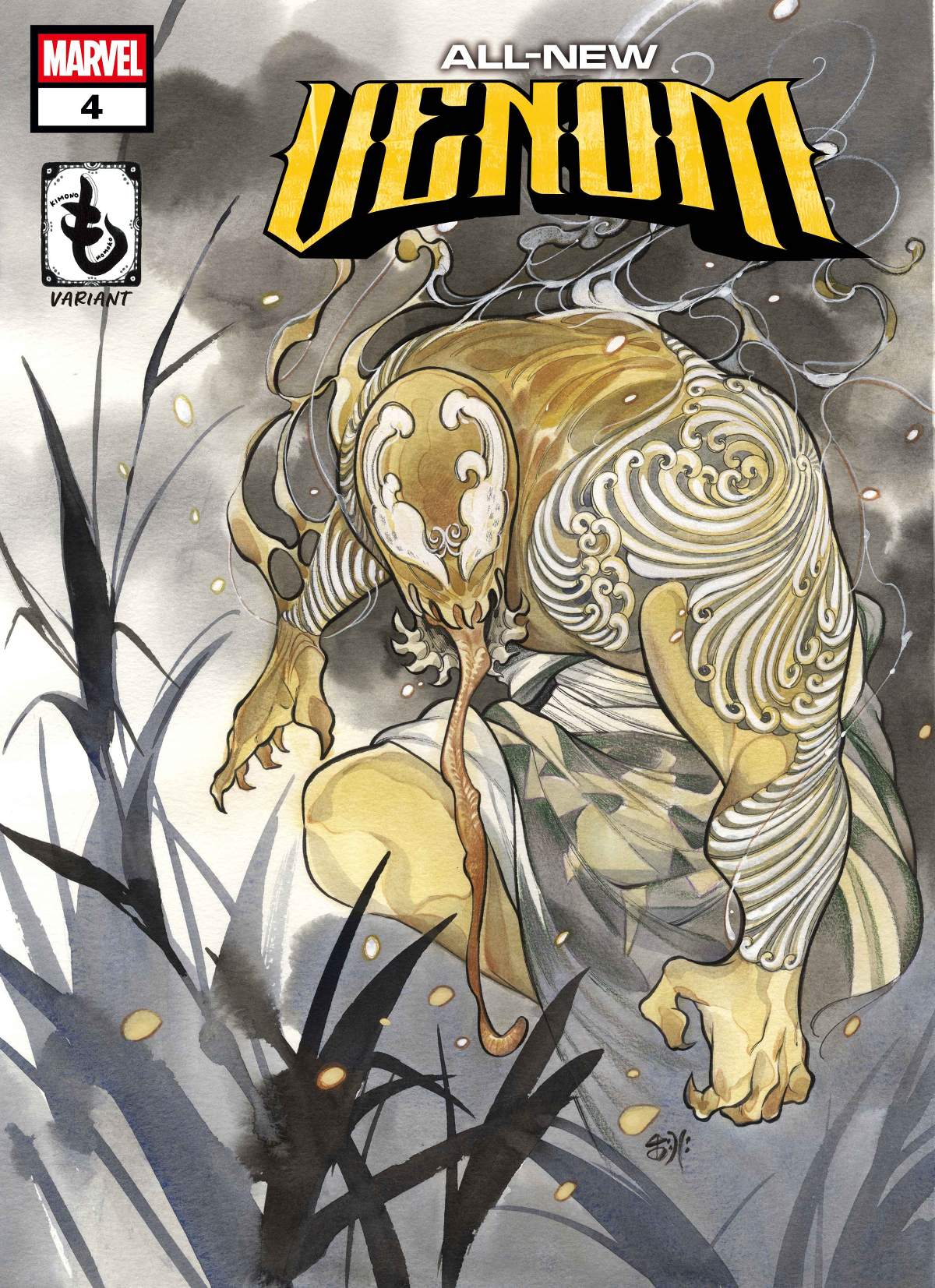 ALL-NEW VENOM #4 Kimono Variant Cover by Peach Momoko