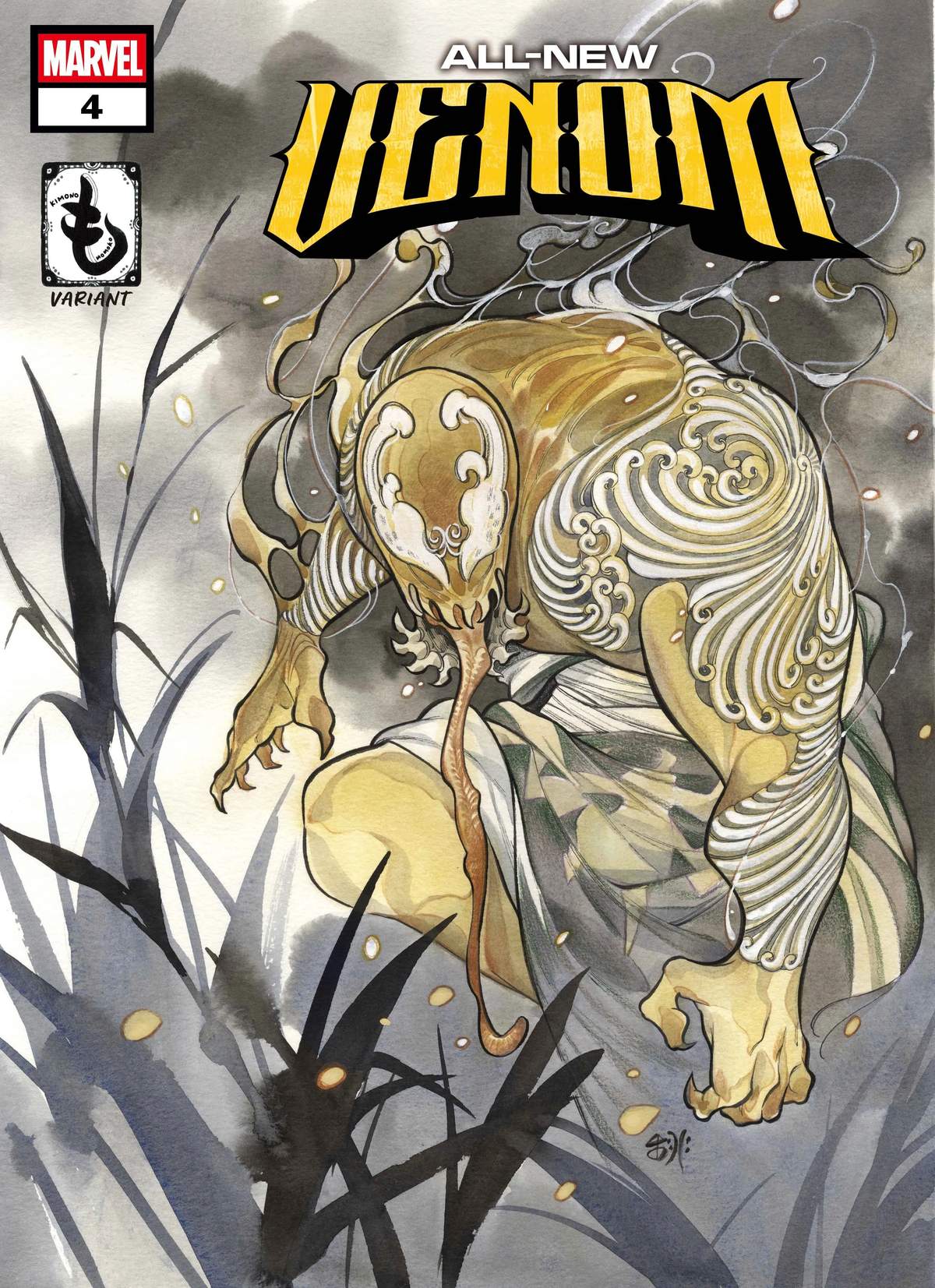 ALL-NEW VENOM #4 Kimono Variant Cover by Peach Momoko