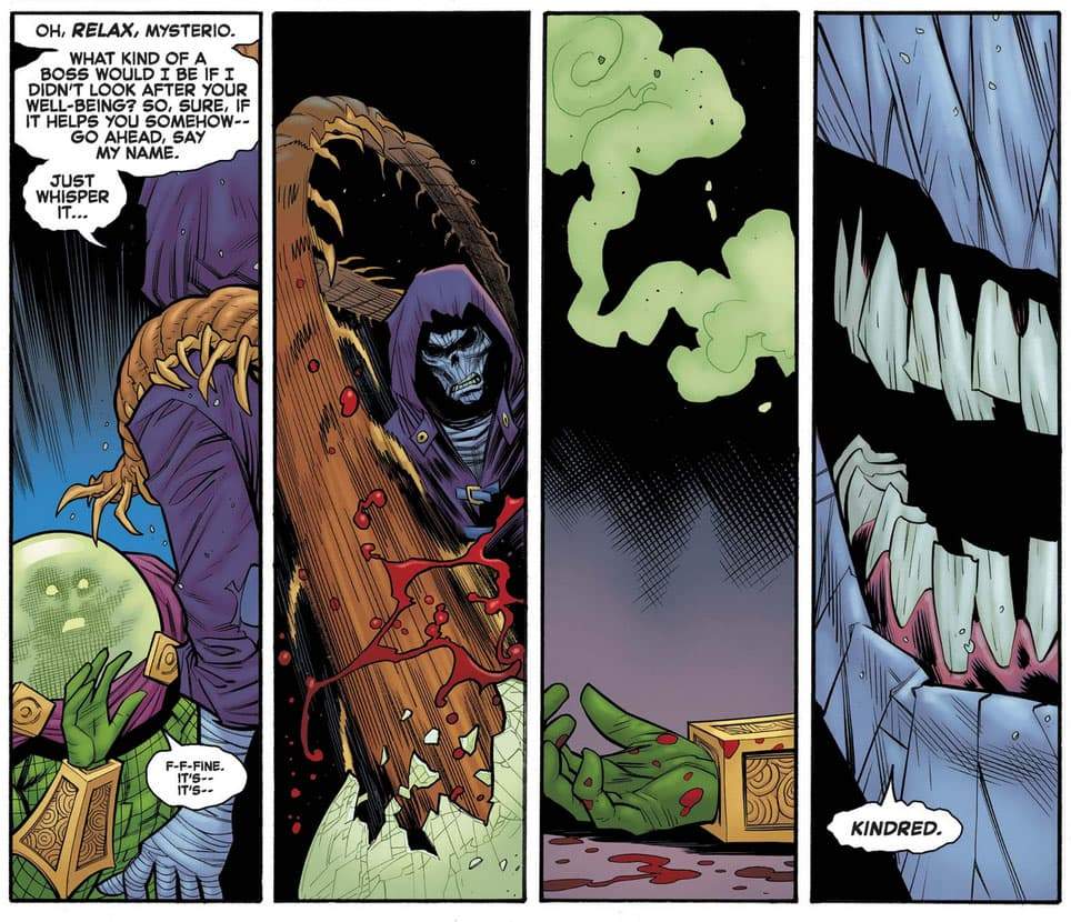 Kindred haunts Mysterio