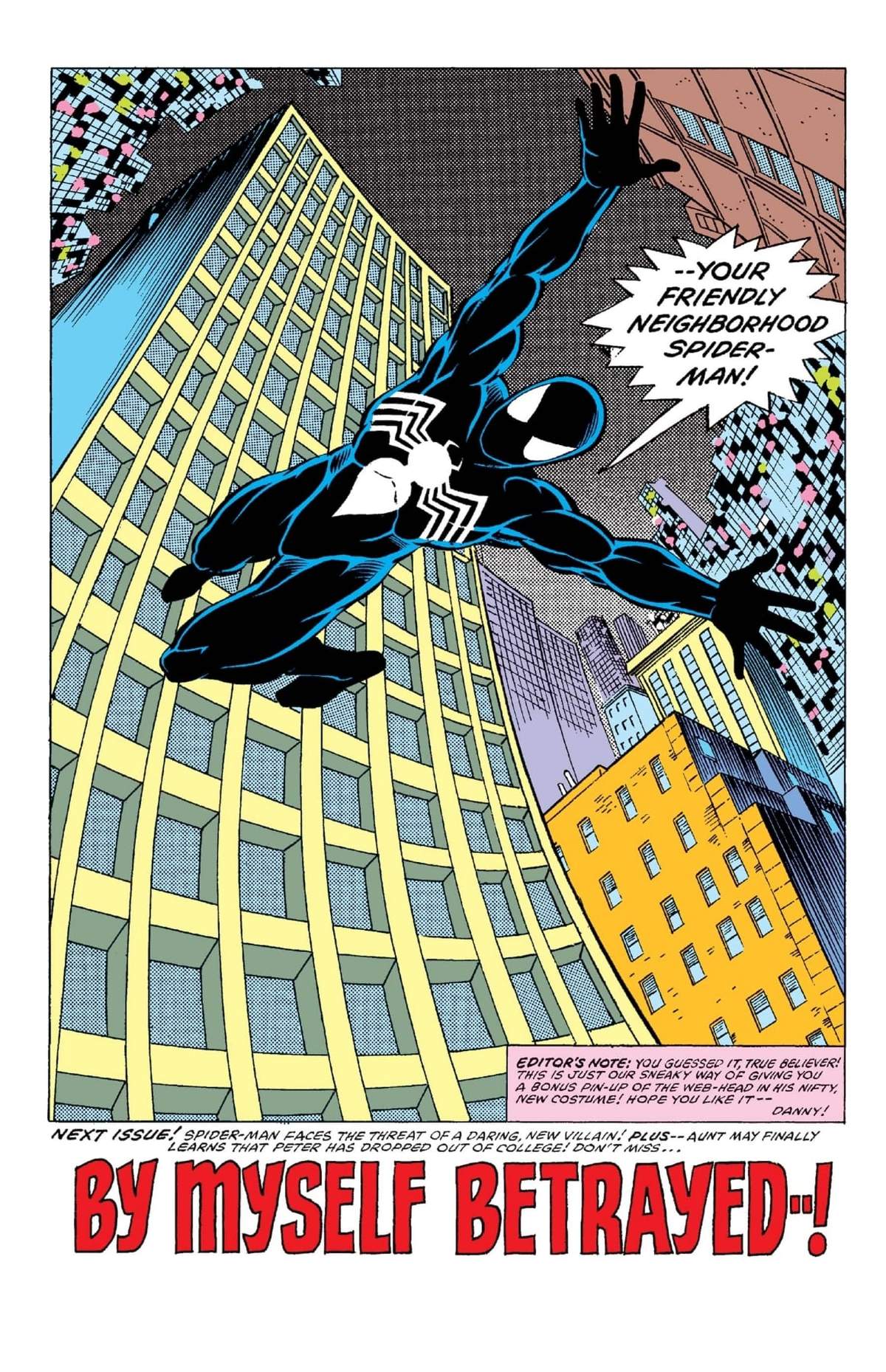AMAZING SPIDER-MAN (1963) #252 page by Roger Stern, Tom DeFalco, Ron Frenz, and Brett Breeding