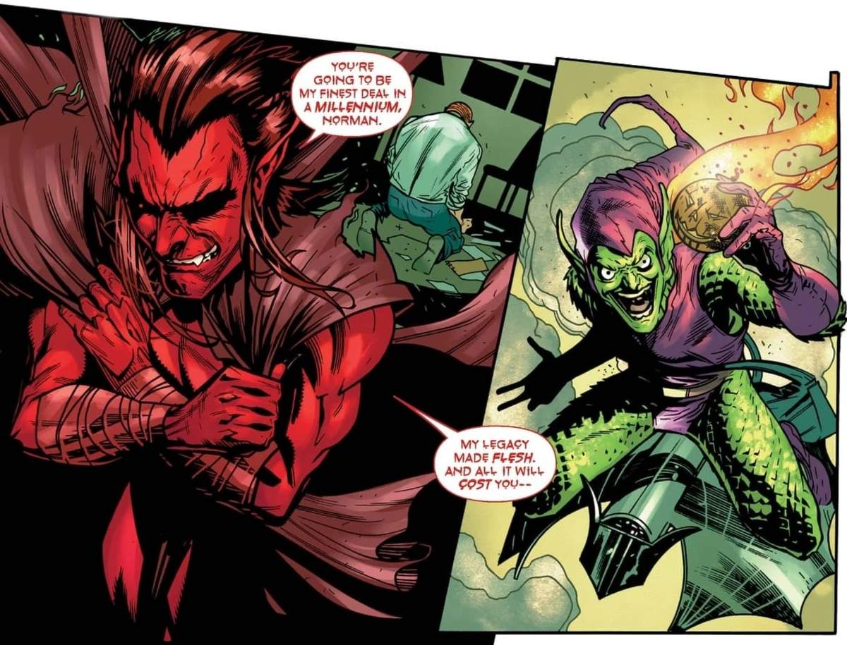 THE AMAZING SPIDER-MAN (2018) #72 panel by Nick Spencer, Marcelo Ferreira, Ze Carlos, Carlos Gomez, and Federico Sabbatini