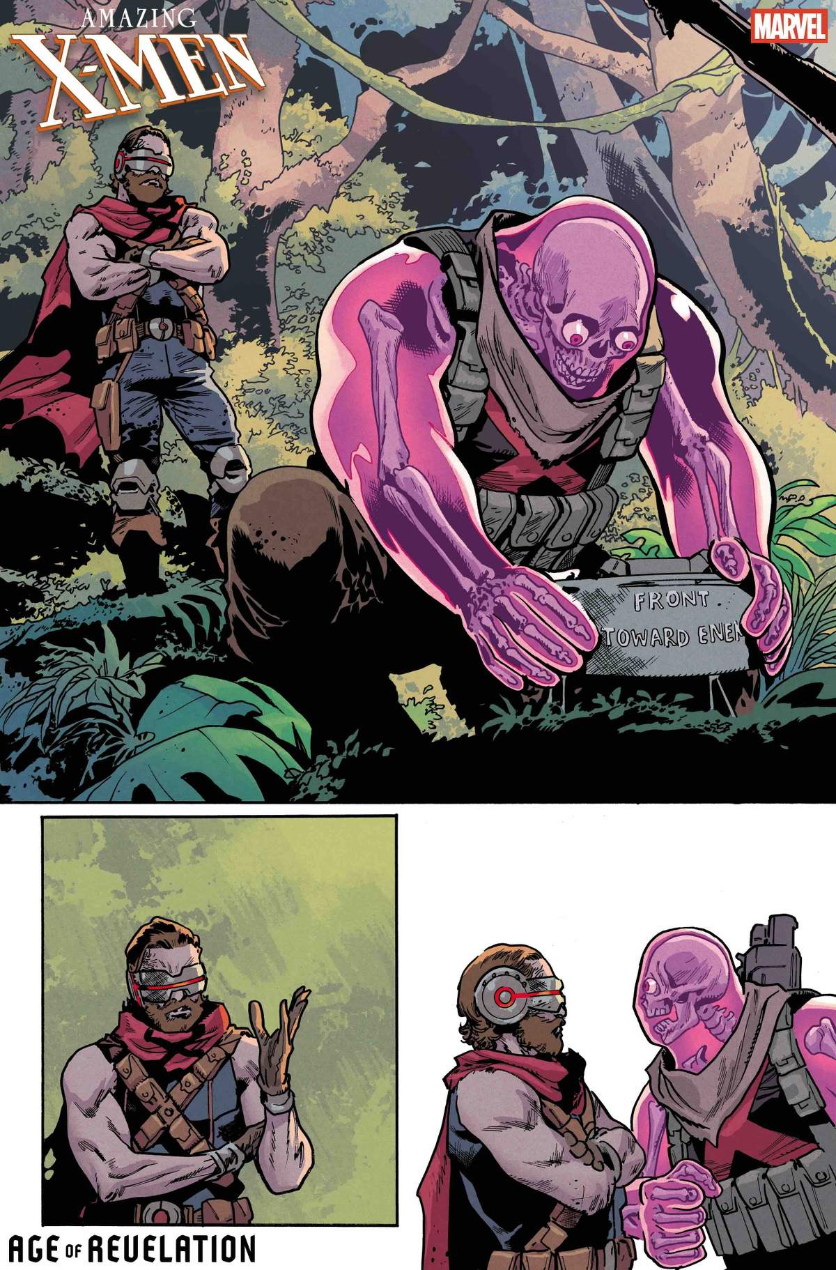  AMAZING X-MEN #1 Art by MAHMUD ASRAR