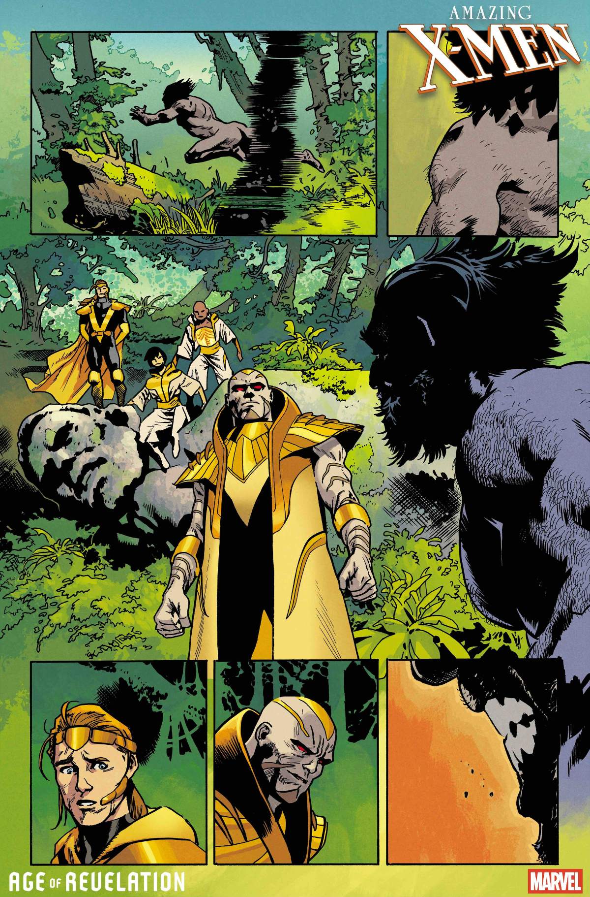 AMAZING X-MEN #1 Art by MAHMUD ASRAR