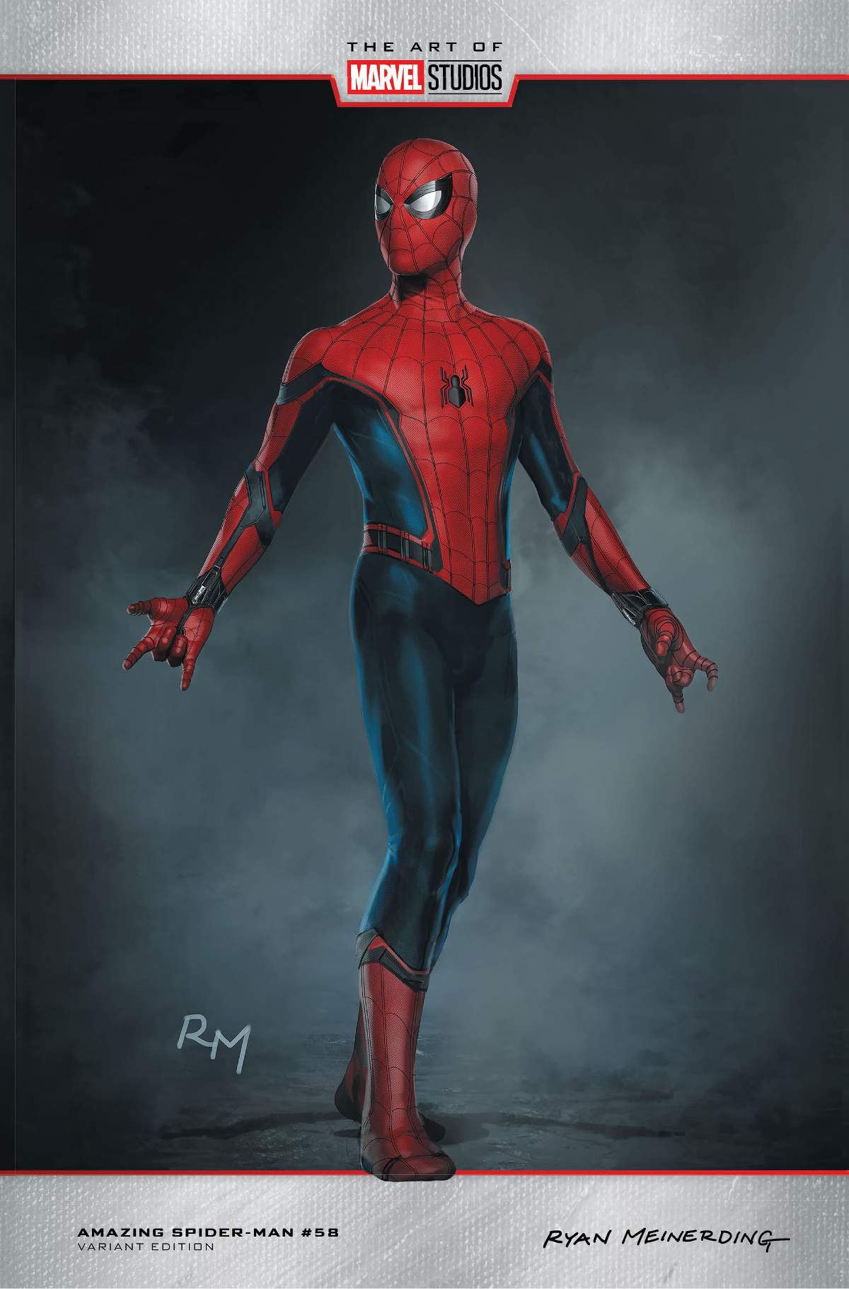 AMAZING SPIDER-MAN #58 Wraparound Marvel Studios Variant Cover by RYAN MEINERDING