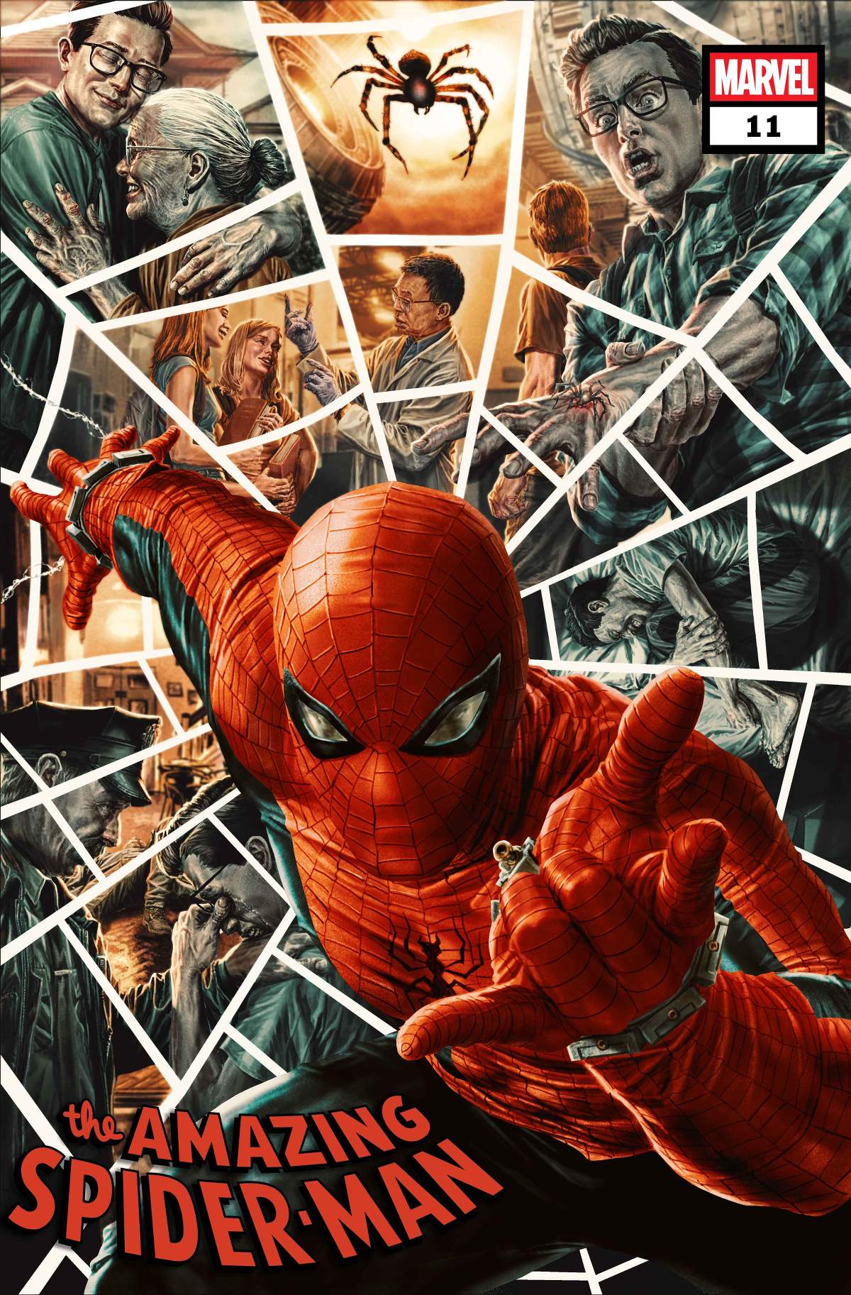 AMAZING SPIDER-MAN #11 Amazing Visions Variant Cover by LEE BERMEJO