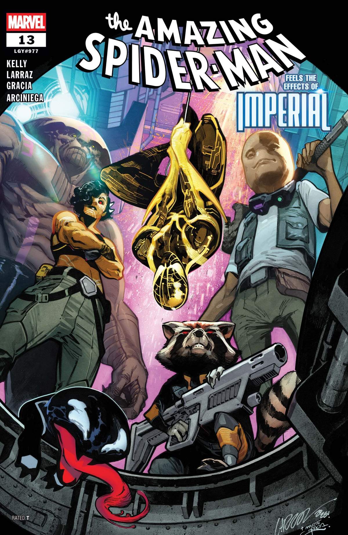 'Amazing Spider-Man' (2025) #13 cover by Pepe Larraz