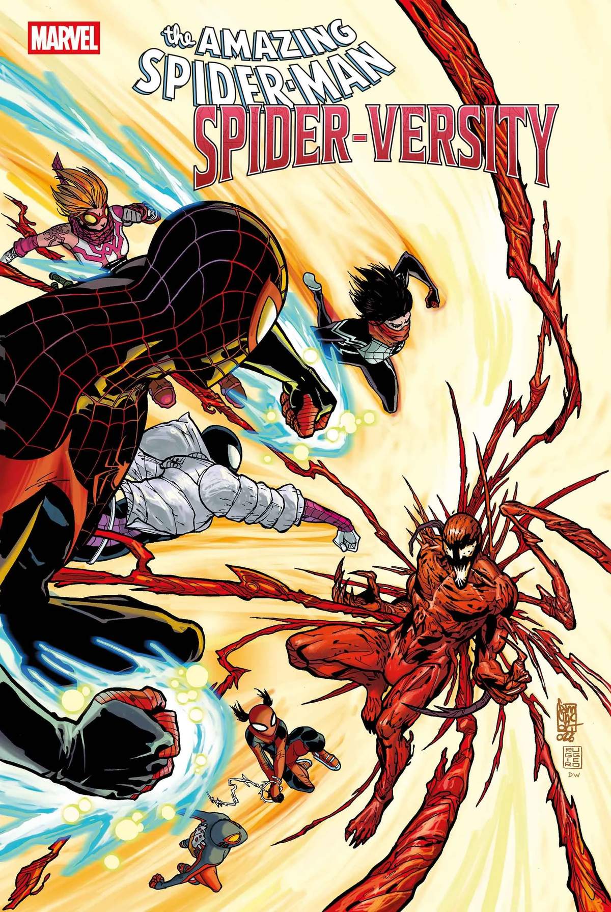 AMAZING SPIDER-MAN: SPIDER-VERSITY #3 Cover by GIUSEPPE CAMUNCOLI