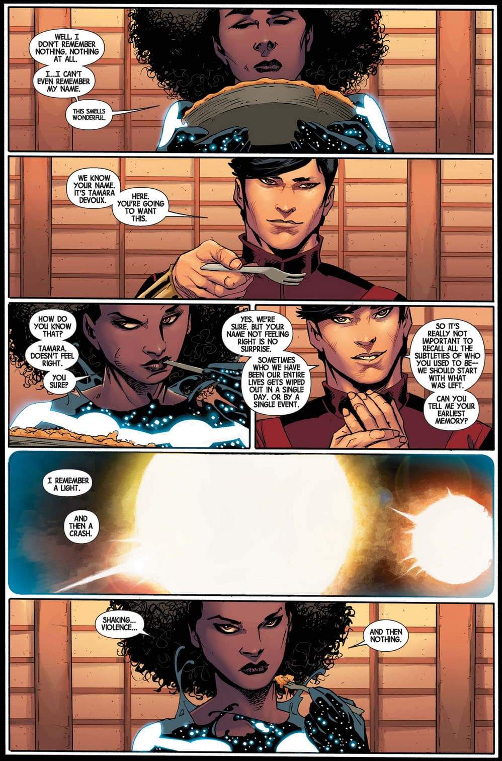 Tamara Devoux as Captain Universe