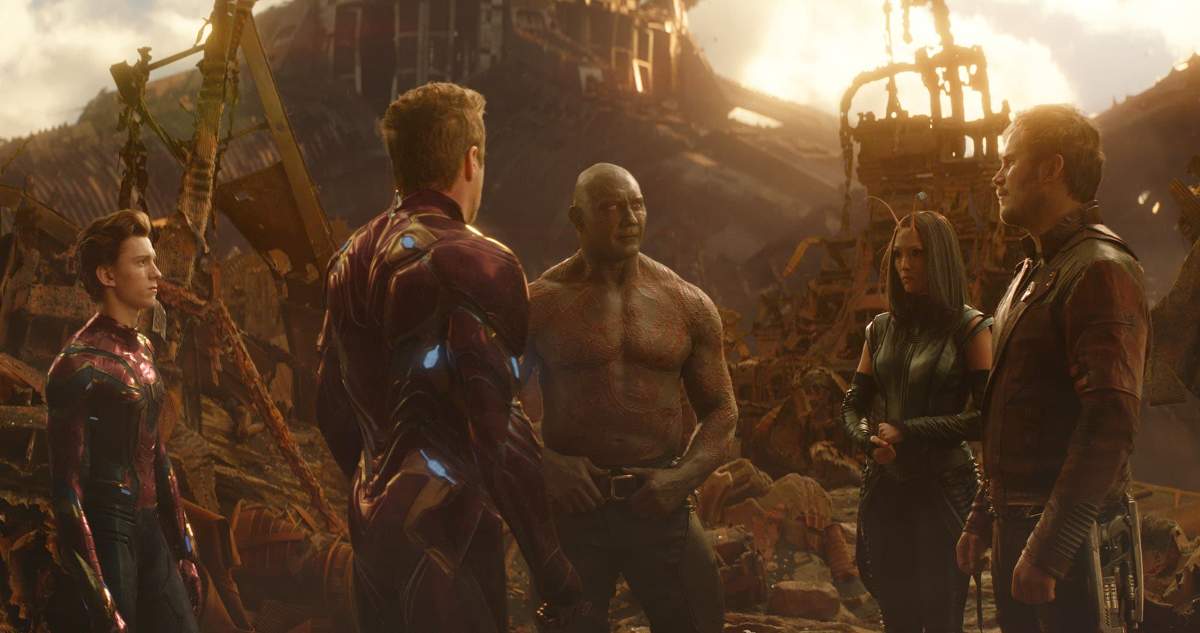 Avengers meet Guardians of the Galaxy