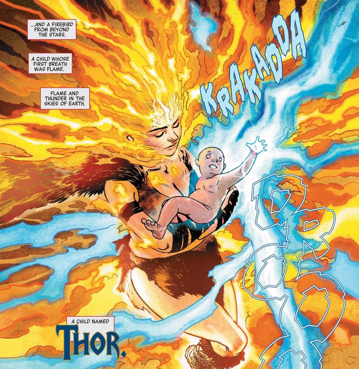 AVENGERS 1,000,000 BC (2022) #1 panel by Jason Aaron and Kev Walker