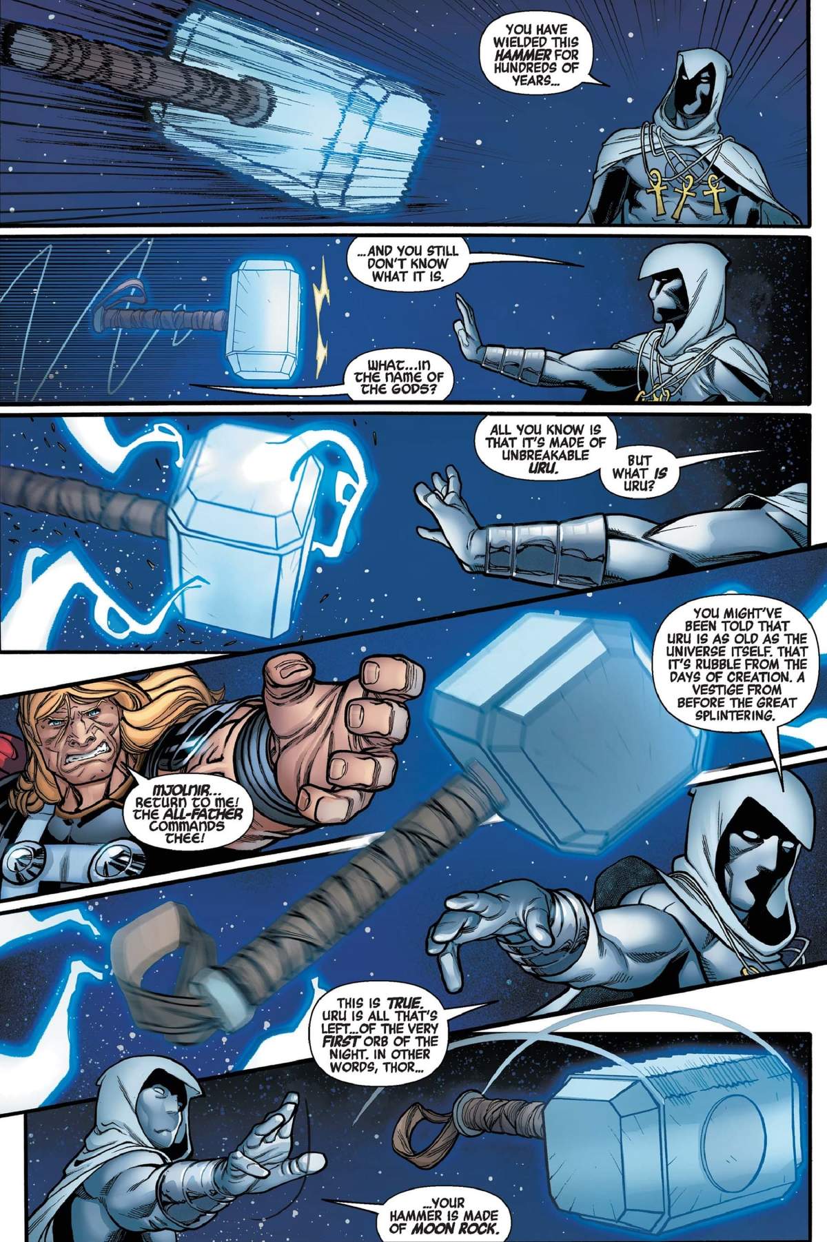 Moon Knight takes control of the hammer!