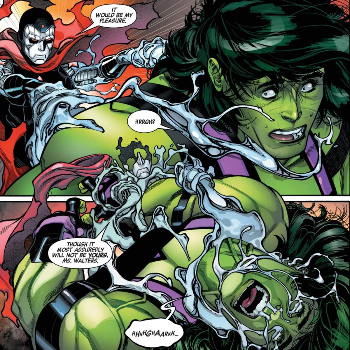 AVENGERS (2018) #46 by Jason Aaron and Javier Garrón 