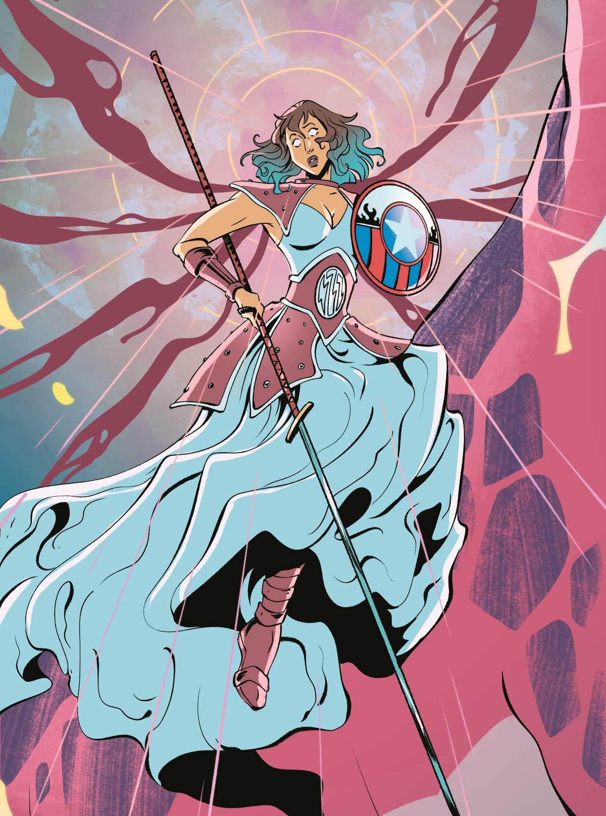 AVENGERS ACADEMY: MARVEL’S VOICES INFINITY COMIC (2024) #19 artwork by Bailie Rosenlund