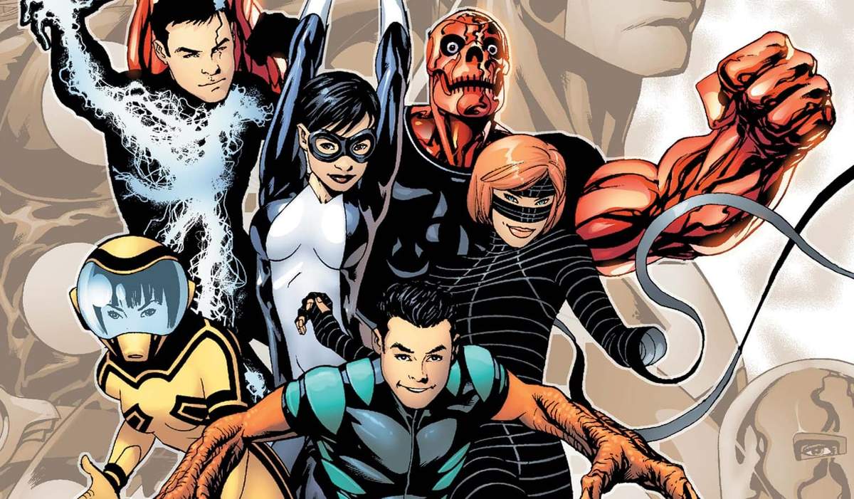 AVENGERS ACADEMY (2010) #1 cover by Mike McKone and Jeromy Cox