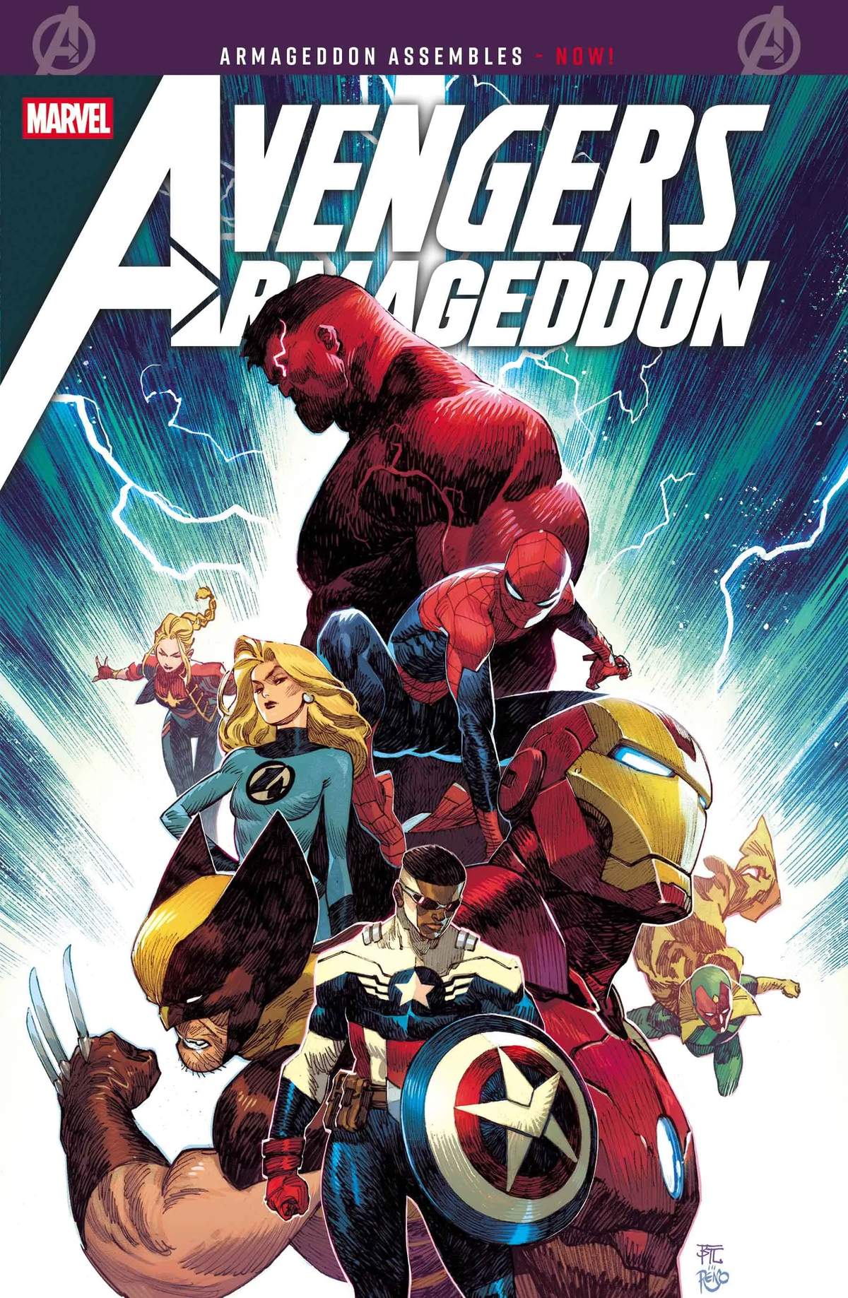 AVENGERS: ARMAGEDDON (2026) #1 cover by Dike Ruan