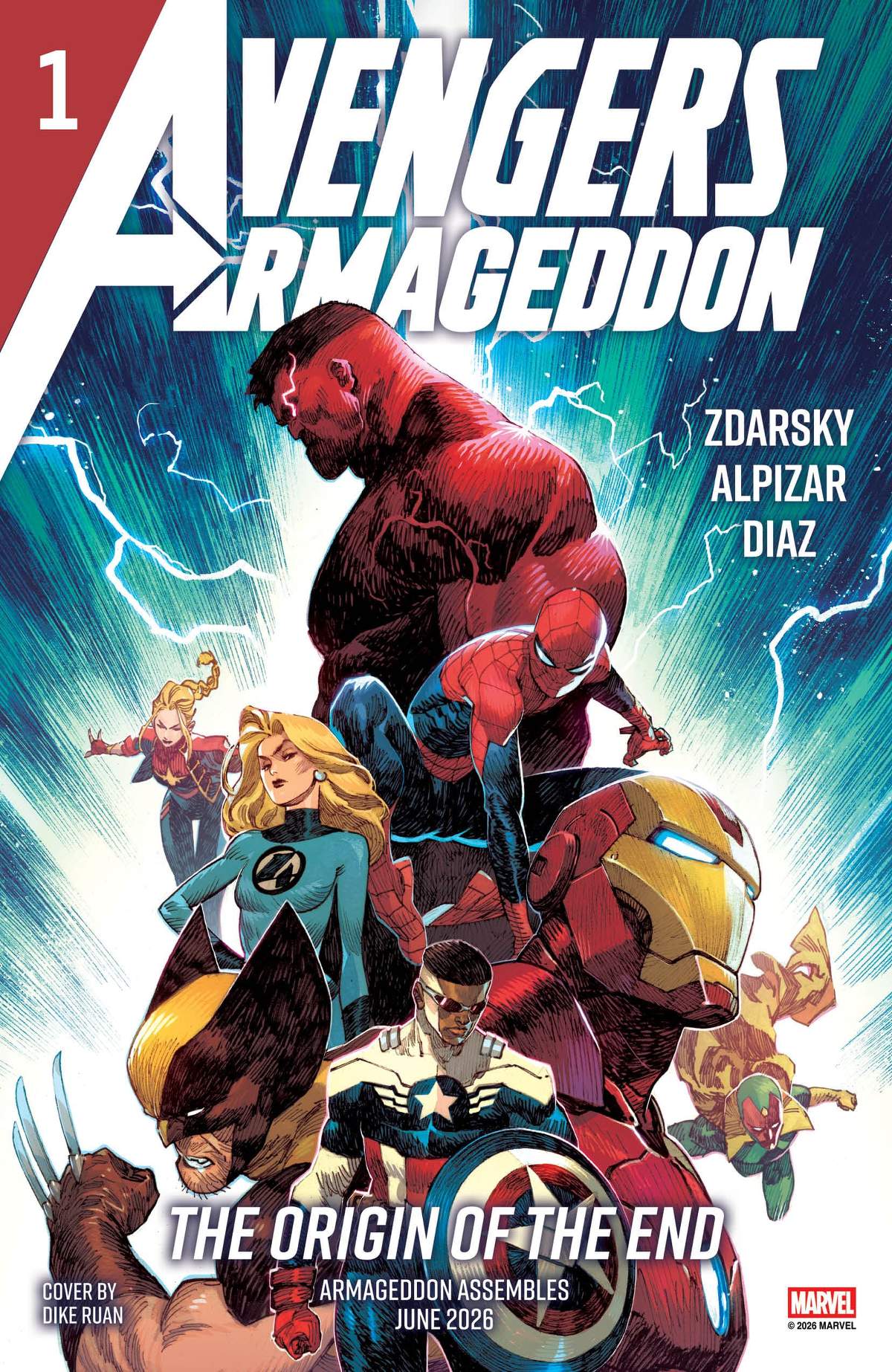 AVENGERS: ARMAGEDDON #1 Cover by DIKE RUAN