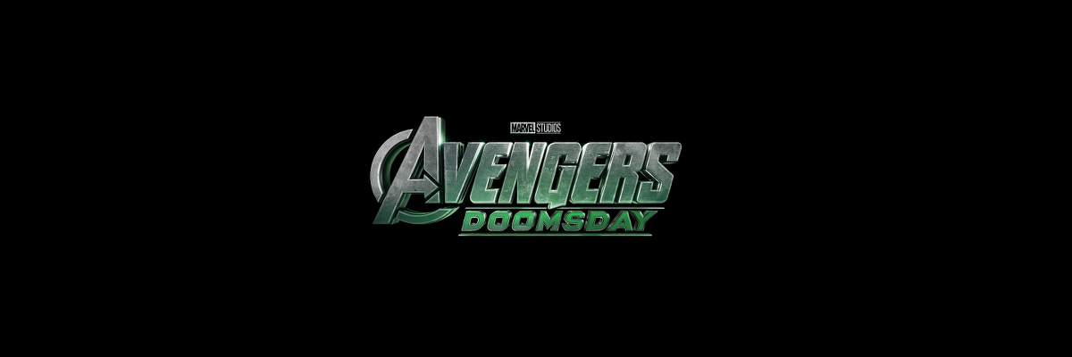 Marvel Studios' Avengers: Doomsday Movie Logo on Black