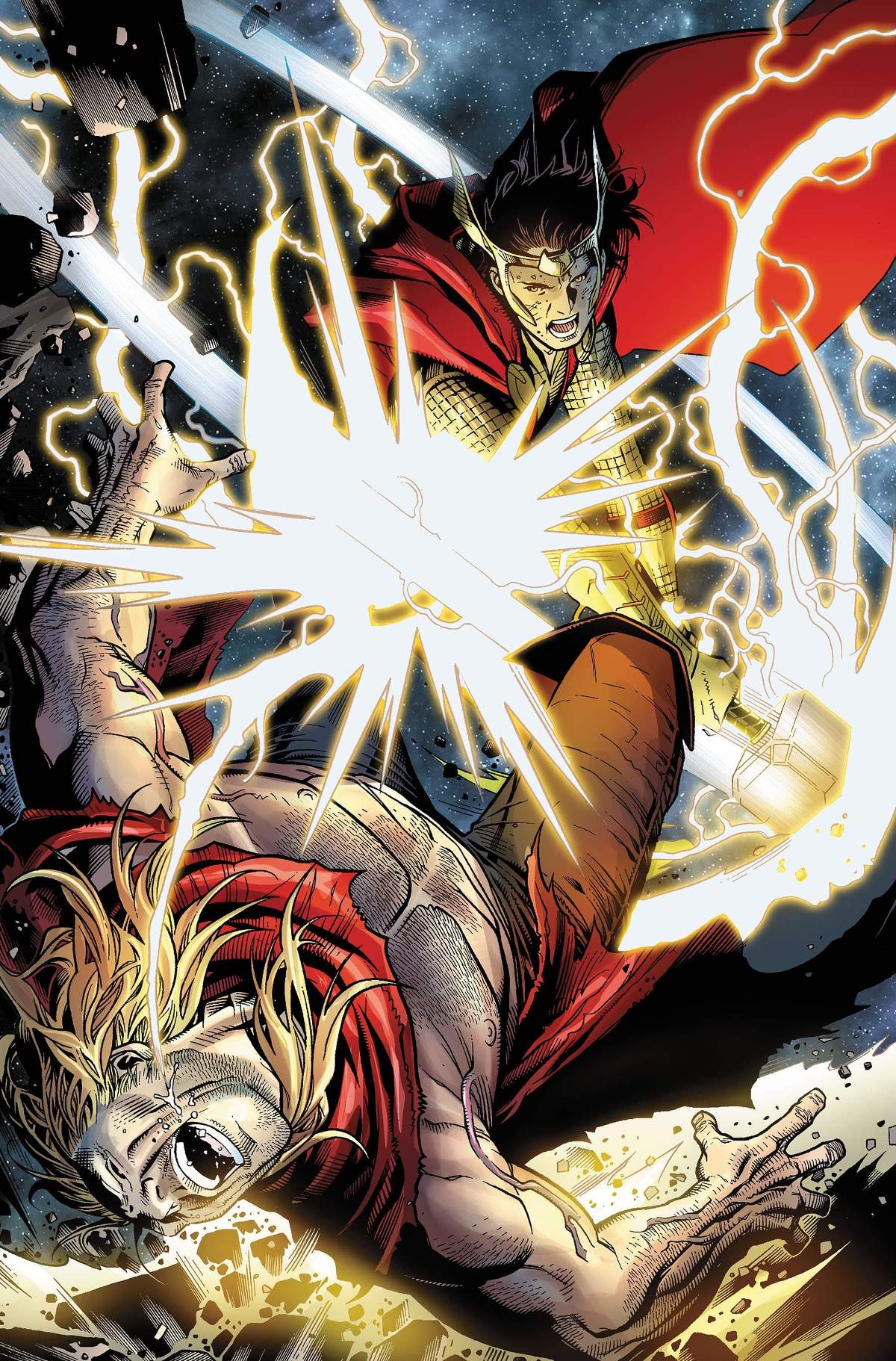 Loki is worthy at last in AVENGERS & X-MEN: AXIS (2014) #9.