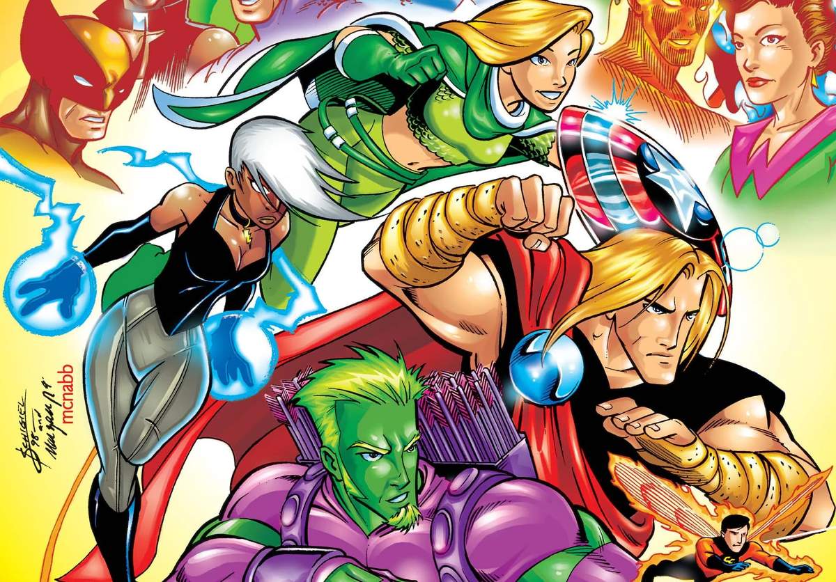 WHAT IF (1989) #114 cover by Mark McNabb