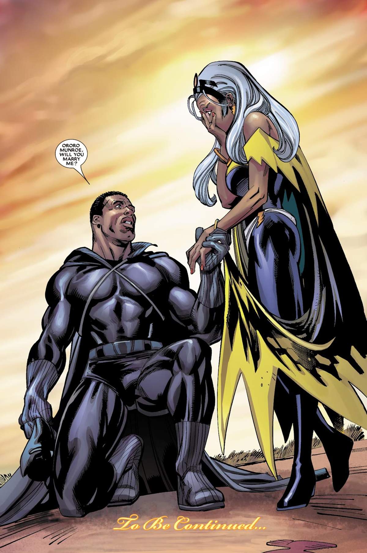 BLACK PANTHER (2005) #14 artwork by Scot Eaton, Klaus Janson, and Dean White
