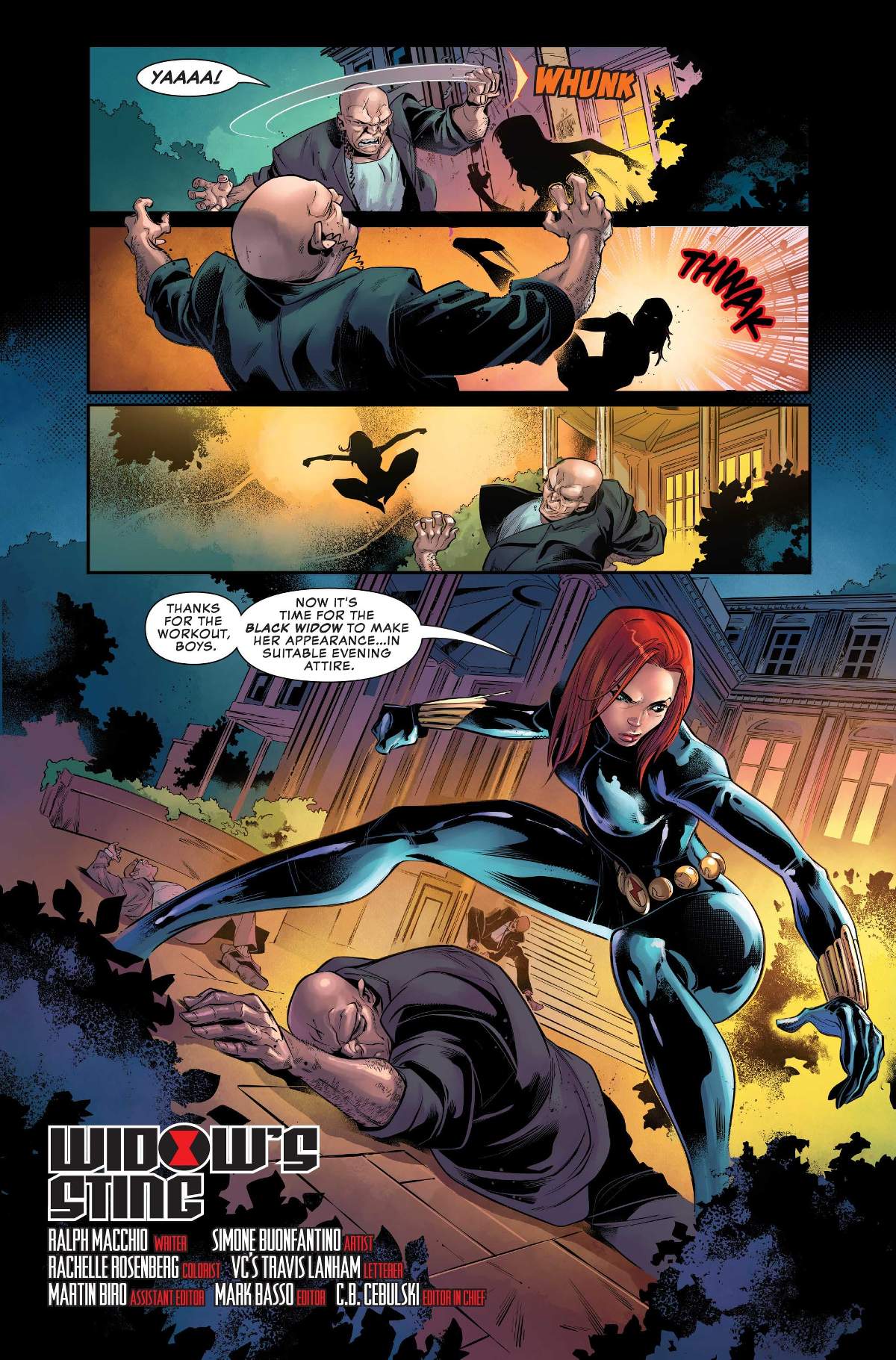 BLACK WIDOW: WIDOW'S STING (2020) #1
