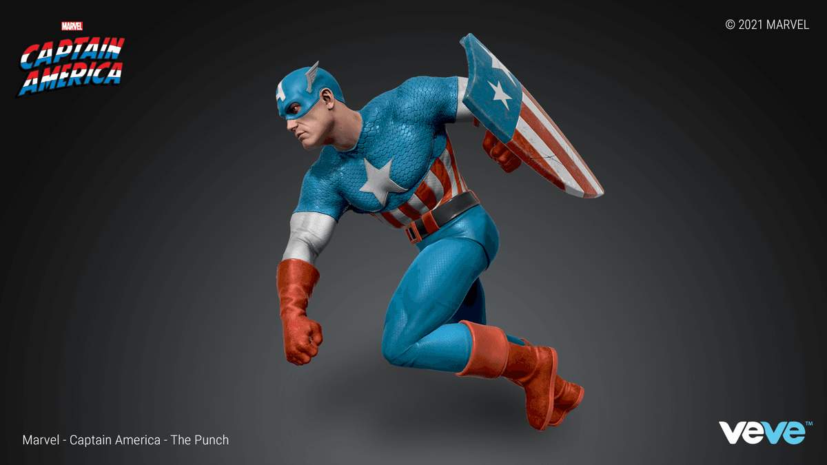 MARVEL 1ST CAPTAIN AMERICA - RARE - $100.00