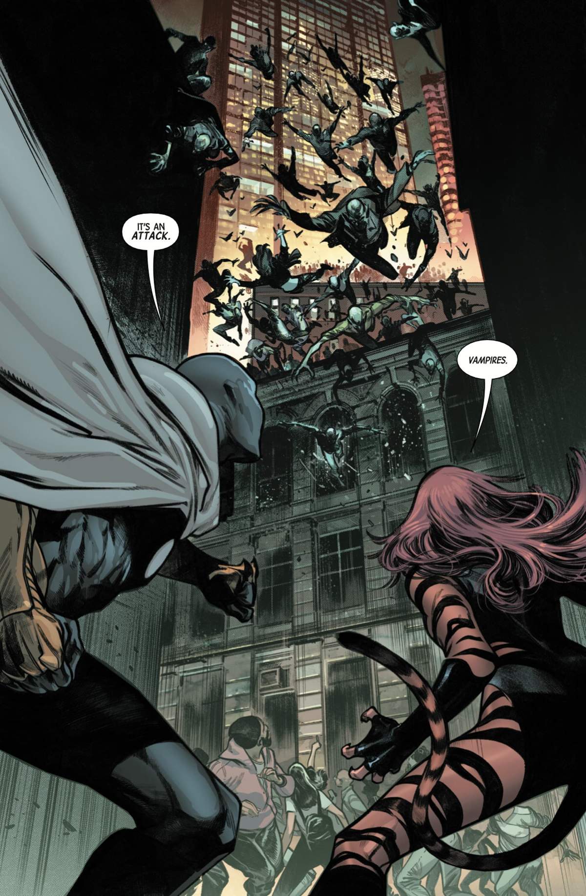 BLOOD HUNT (2024) #1 page by Jed MacKay and Pepe Larraz