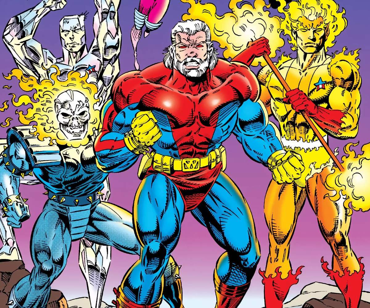 GALACTIC GUARDIANS (1994) #1 Cover by Kevin West