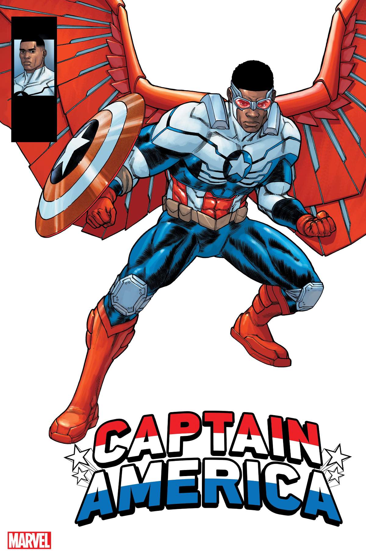 CAPTAIN AMERICA #750 Marvel Icon Variant Cover by Javier Garron