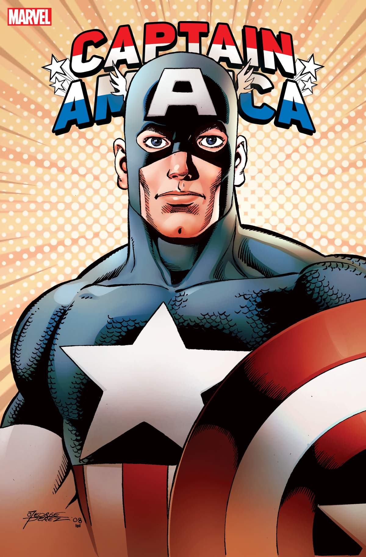 CAPTAIN AMERICA #750 Variant Cover by George Perez