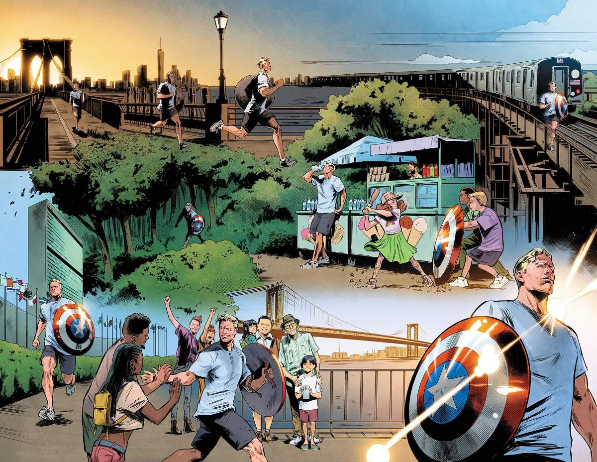 Preview page from CAPTAIN AMERICA: SENTINEL OF LIBERTY (2022) #1.