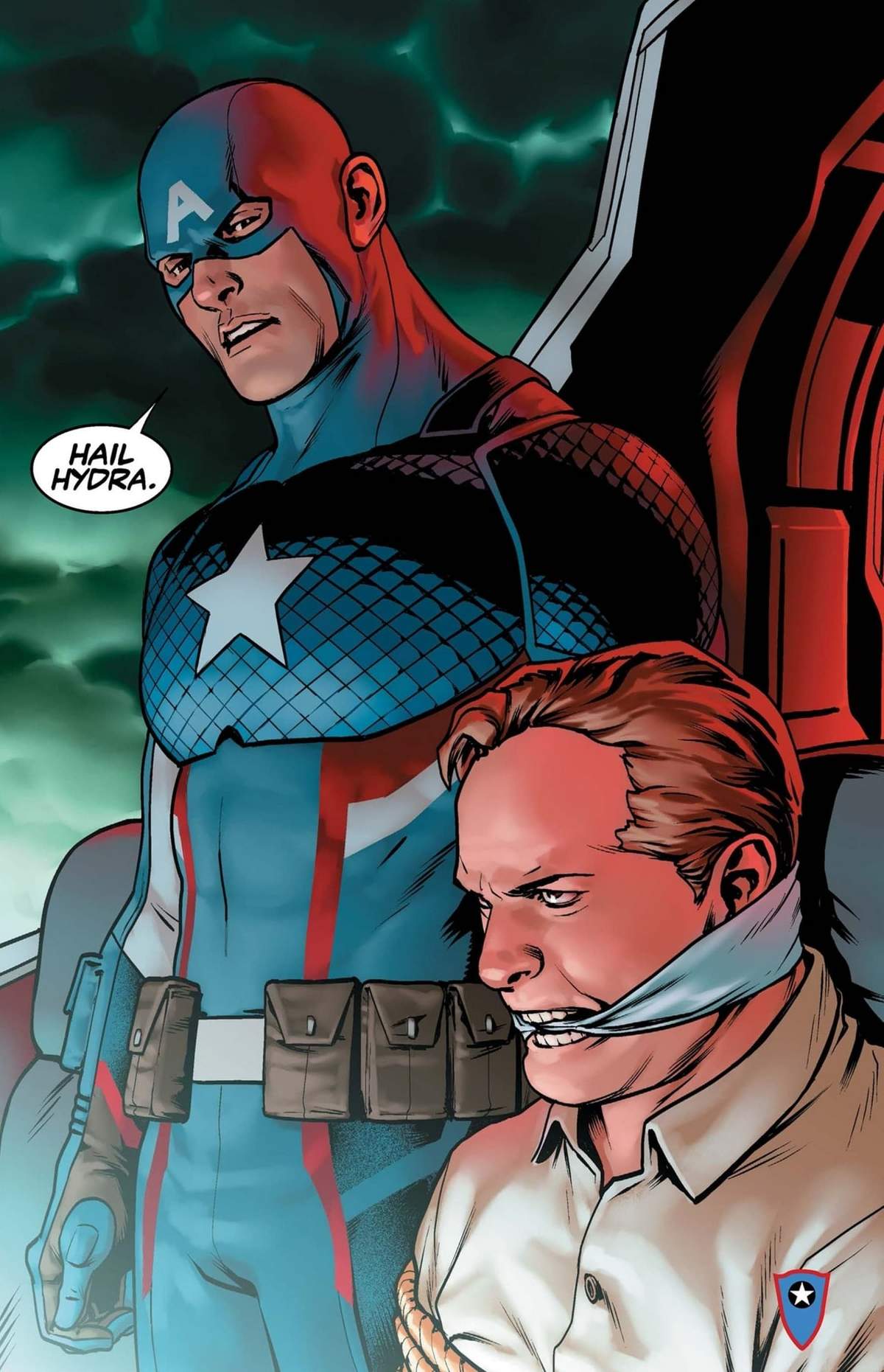 CAPTAIN AMERICA: STEVE ROGERS (2016) #1 page by Nick Spencer and Jesus Saiz